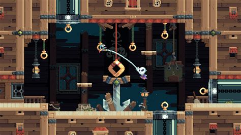 Flinthook, Trò chơi phiêu lưu hành động với phong cách nghệ thuật độc đáo!